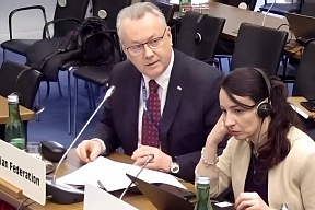 А.К.Лукашевич в ответ на выступление Генерального секретаря ОБСЕ Ф.Синирлиоглу, 30 января 2025 года